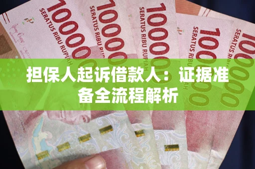 北京担保人起诉借款人：证据准备全流程解析