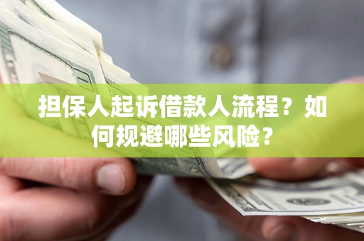 北京担保人起诉借款人流程？如何规避哪些风险？