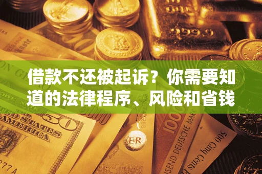 北京借款不还被起诉？你需要知道的法律程序、风险和省钱技巧